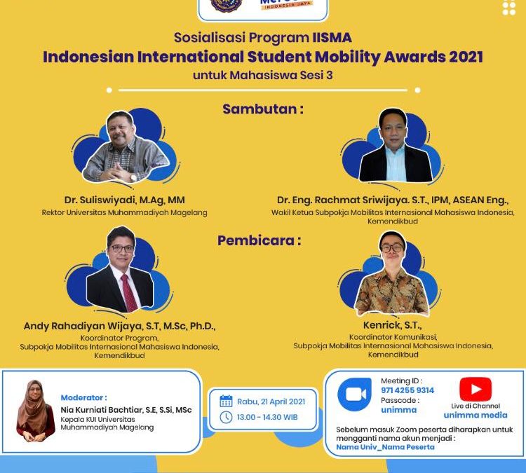 Webinar for IISMA
