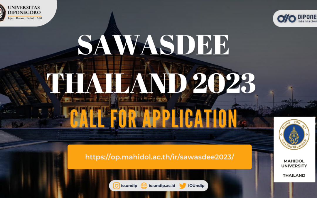 Sawasdee Thailand Summer Program 2023 is back!