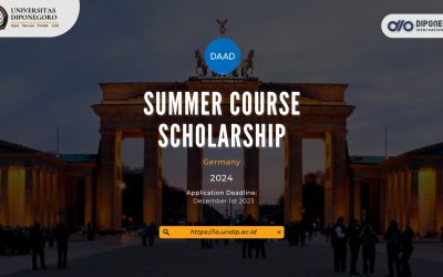 2024 German Scholarships for Summer Program: Call for application