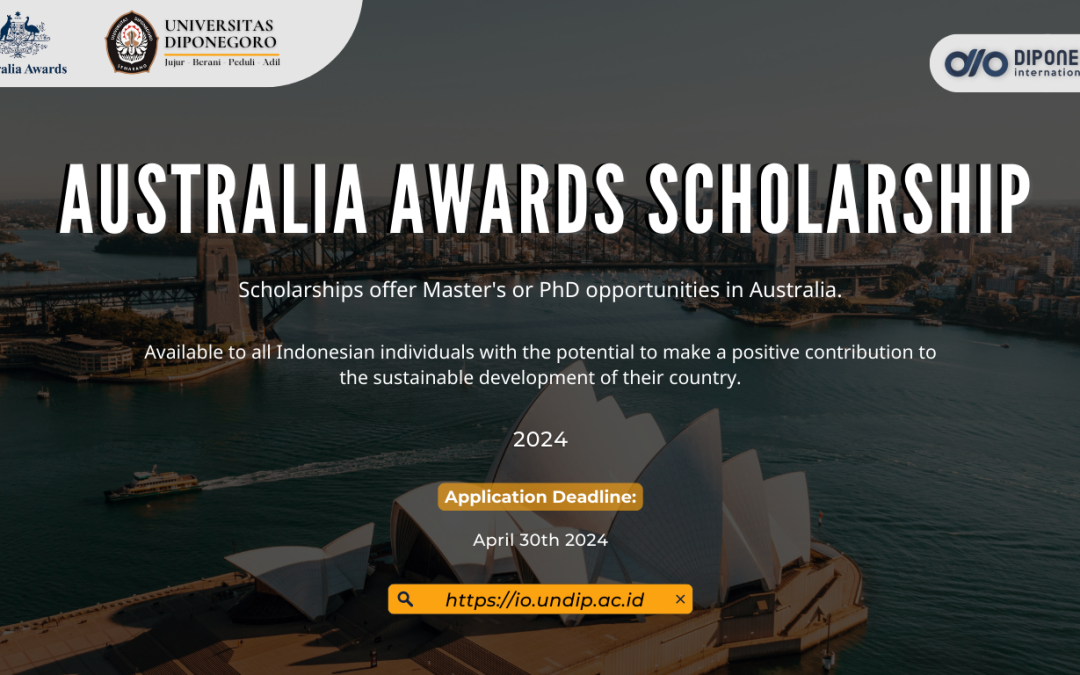 Apply Now for an Australia Awards Scholarship!