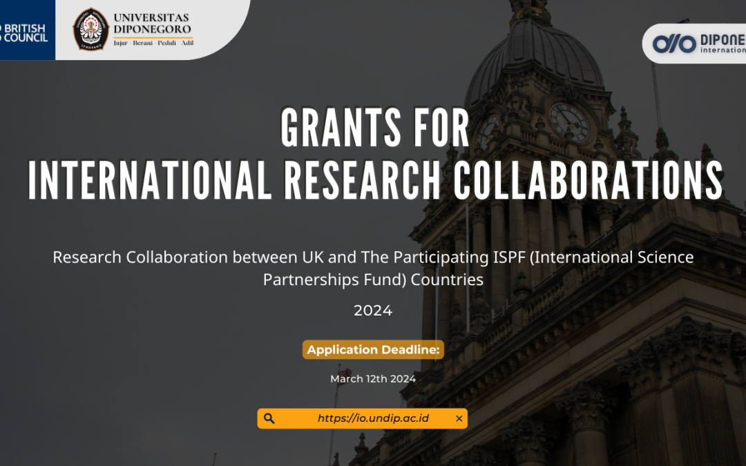 Grants for international research collaborations